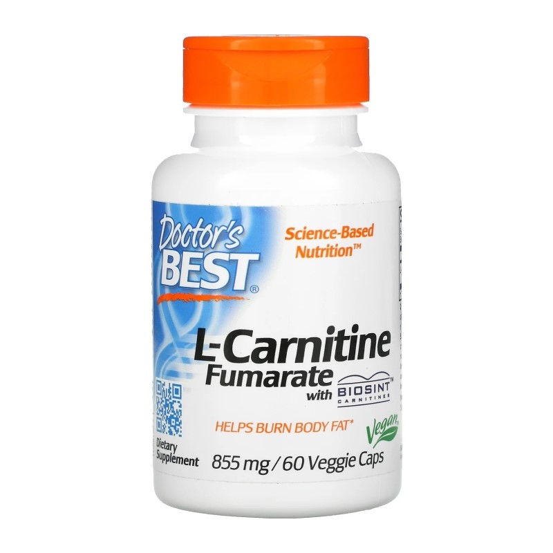 DOCTOR'S BEST L-Carnitine Furmurate 855mg 60vcaps