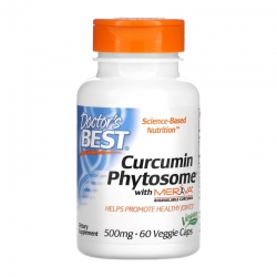 DOCTOR'S BEST Curcumin Phytosome with Meriva 500 mg 60 veg caps.