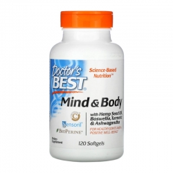 DOCTOR'S BEST Mind and Body 120 softgels