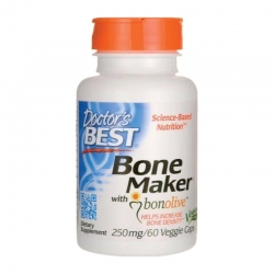 DOCTOR'S BEST Bone Maker Bonolive 250 mg 60 veg caps.