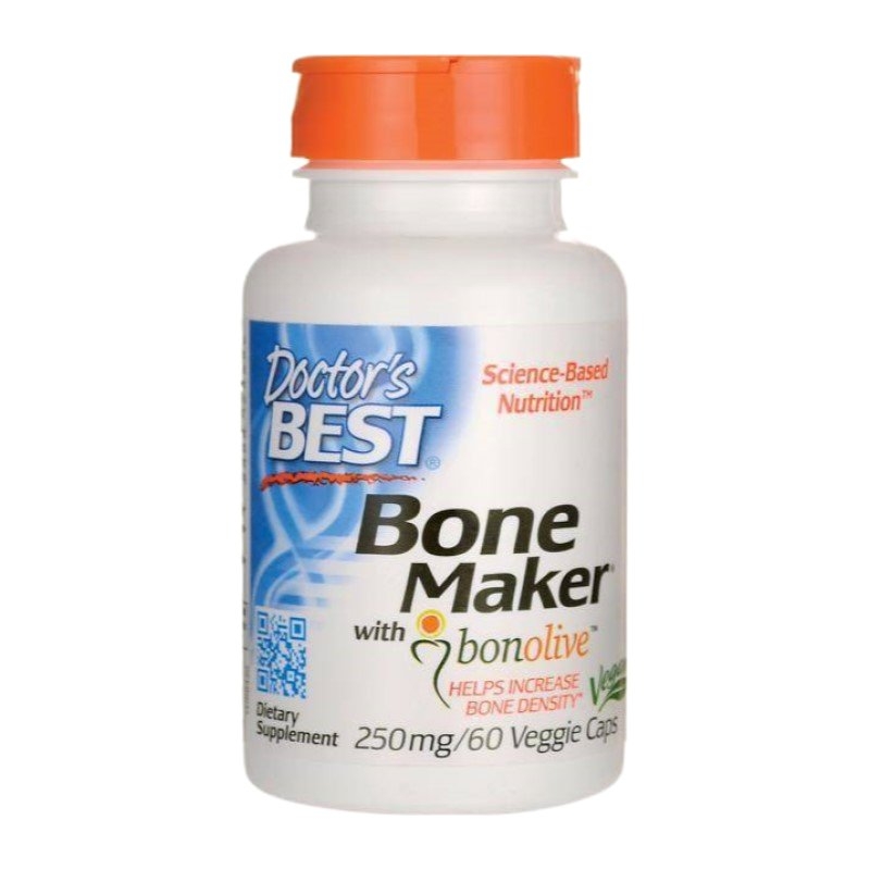 DOCTOR'S BEST Bone Maker Bonolive 250mg 60 vcaps.