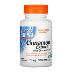 DOCTOR'S BEST Cinnamon Extract 125mg 60kap.