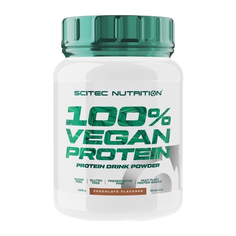 SCITEC Vegan Protein 1000 g Czekolada