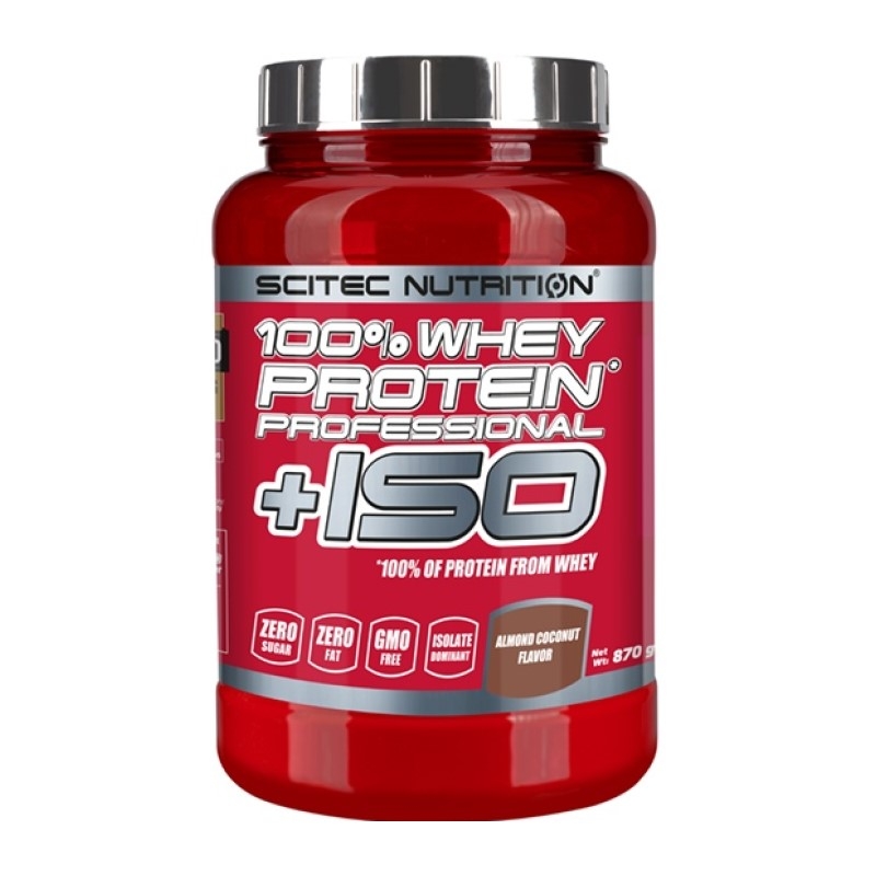 SCITEC 100% Whey Protein Professional + ISO 870 g