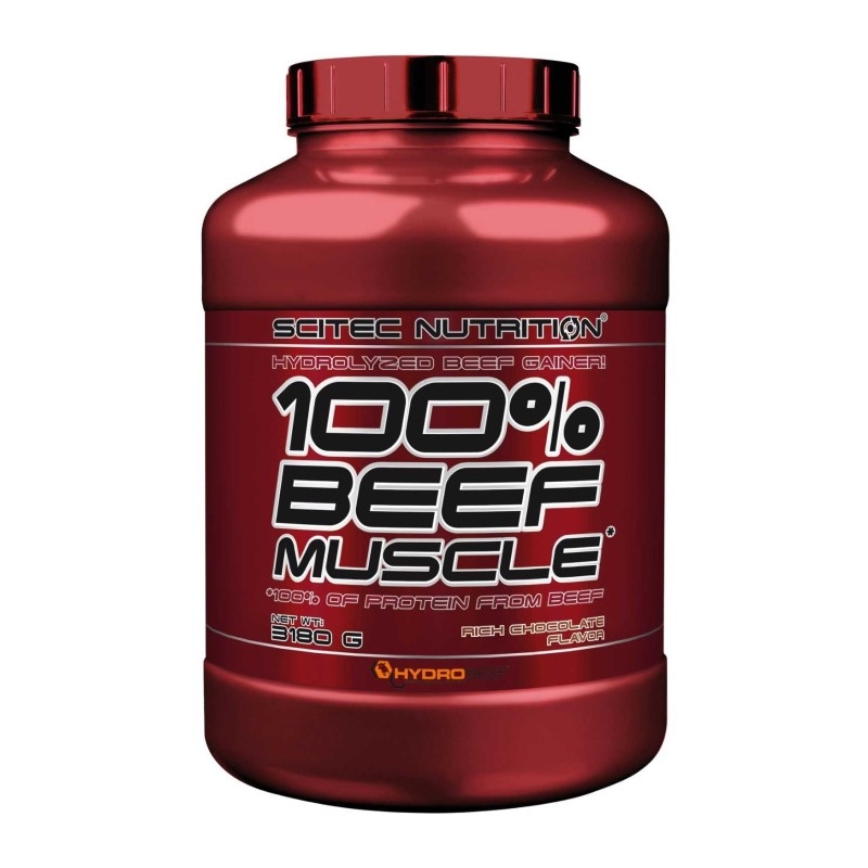 SCITEC 100% Beef Muscle 3180 g Czekolada