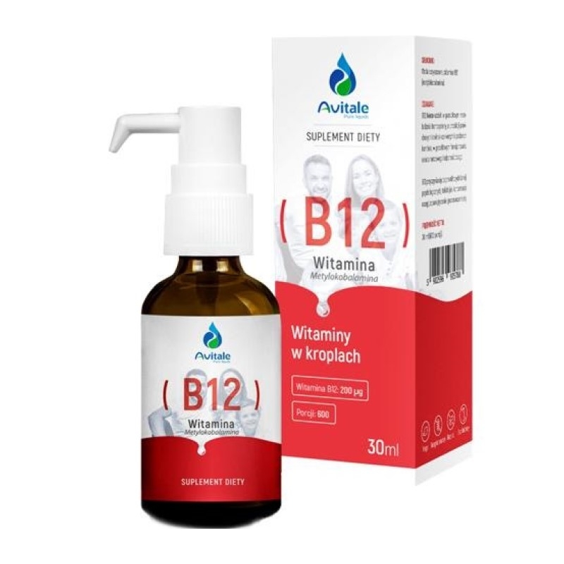 ALINESS Avitale Witamina B12 (Metylokobalamina) 30 ml