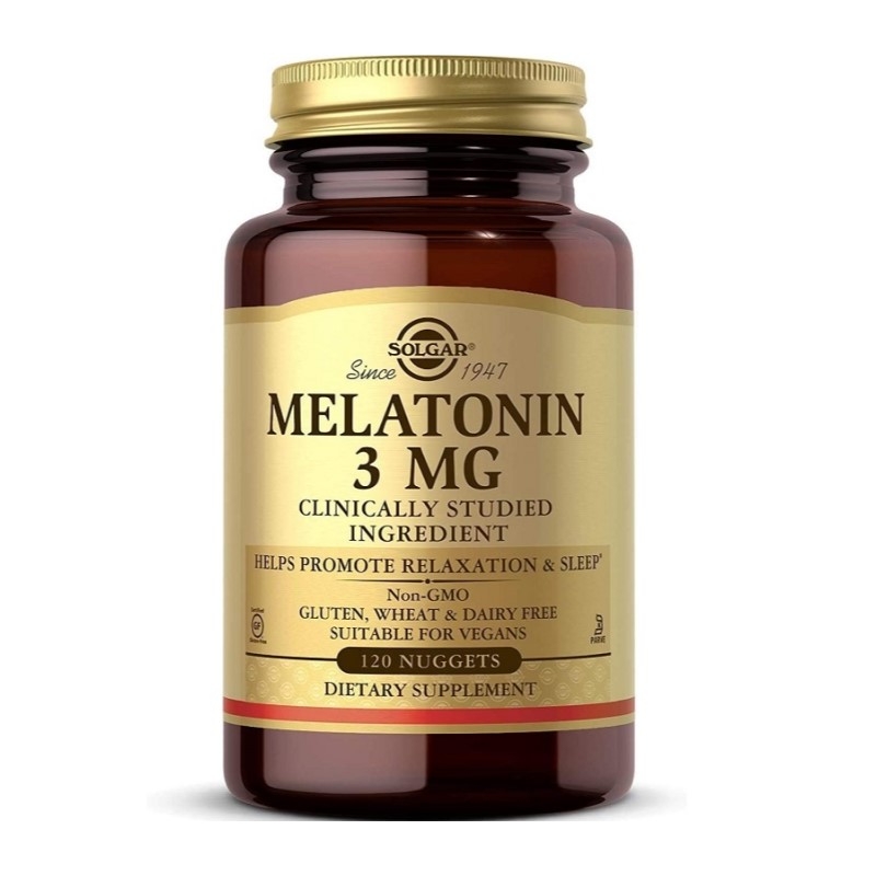 SOLGAR Melatonina 3 mg 60 tabs.