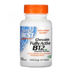 Doctors Best Fully Active B-12 1000mcg 60 tab.do żucia