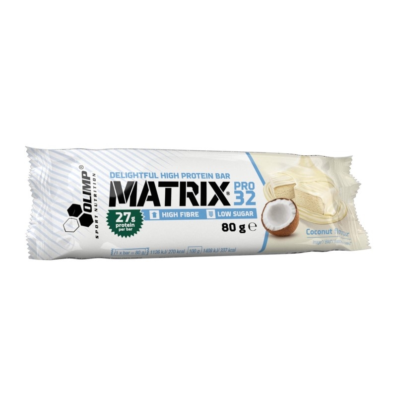OLIMP Matrix Pro 32 Bar 80 g smak Kokosowy
