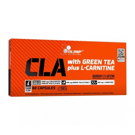 OLIMP CLA Green Tea + L-Carnitine 60 caps.