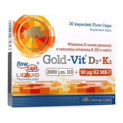 OLIMP Gold Vit D3 + K2 30 kaps.