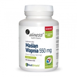 ALINESS Maślan Wapnia 550 mg 100 veg tabs.