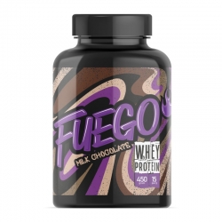 FUEGO Whey Protein 450 g Smaki Czekoladowe