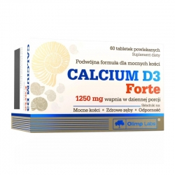 OLIMP Calcium D3 Forte 60 tabs.