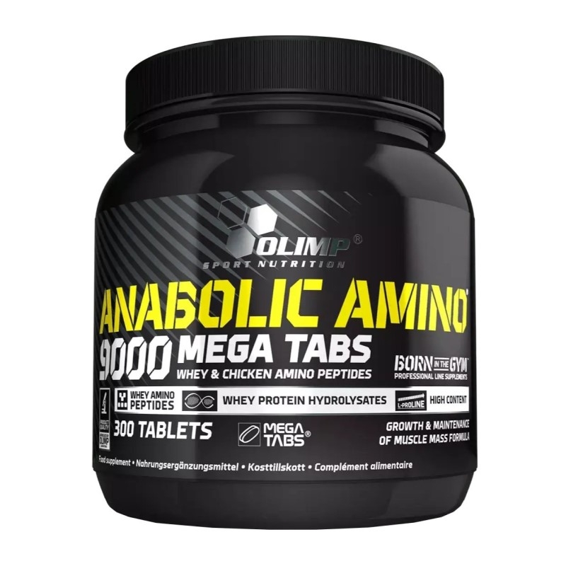 OLIMP Anabolic Amino 9000 Mega Tabs 300 tabs.