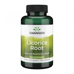 SWANSON Licorete root 450 mg 100 caps.