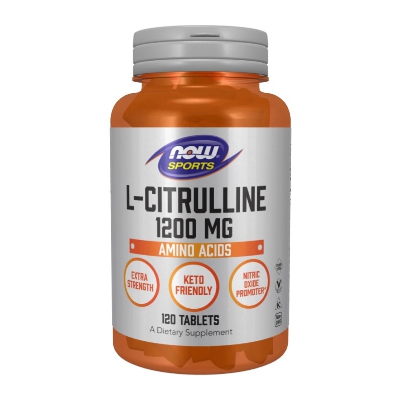 NOW FOODS L-Citrulline 1200 mg 120 tabs.