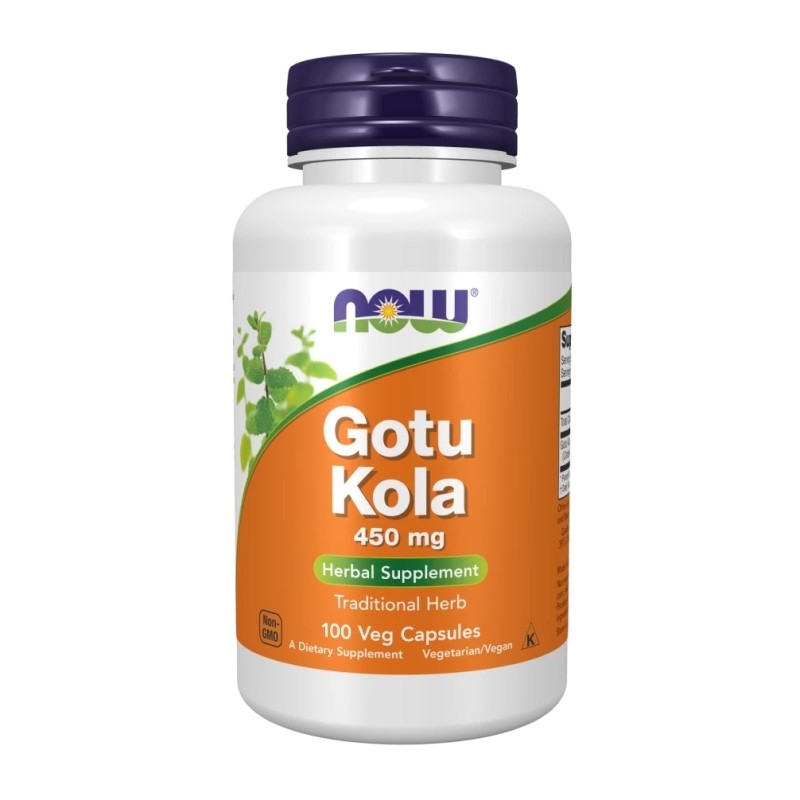 NOW FOODS Gotu Kola 450 mg 100 vcaps.