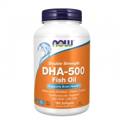 NOW FOODS DHA-500 / EPA 250 180 gels.
