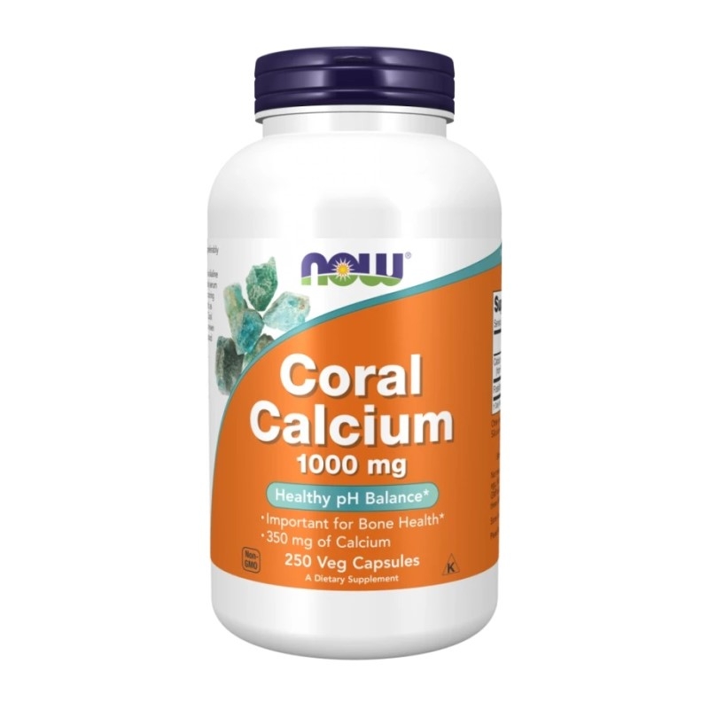 NOW FOODS Coral Calcium 1000 mg 250 veg caps.