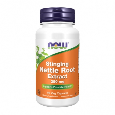 NOW FOODS Nettle Root Extract 250 mg 90 veg caps.