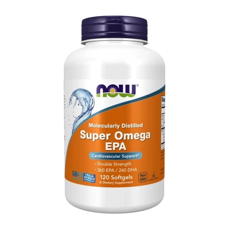 NOW Foods Super Omega EPA 120 gels.