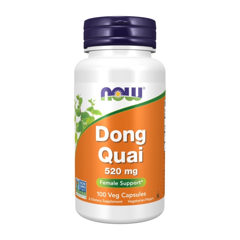 NOW FOODS Dong Quai 520 mg 100 veg caps.