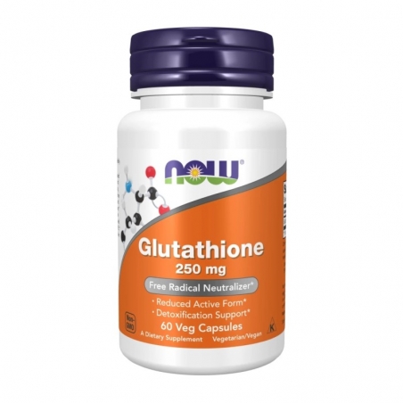 NOW FOODS Glutathione 250 mg 60 veg caps.