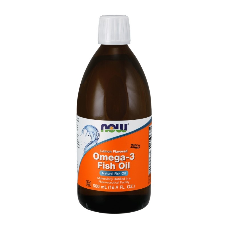 NOW FOODS Omega-3 Fish Oil Liquid 500ml