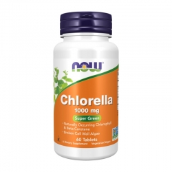 NOW FOODS Chlorella 1000 mg 60 tabs.