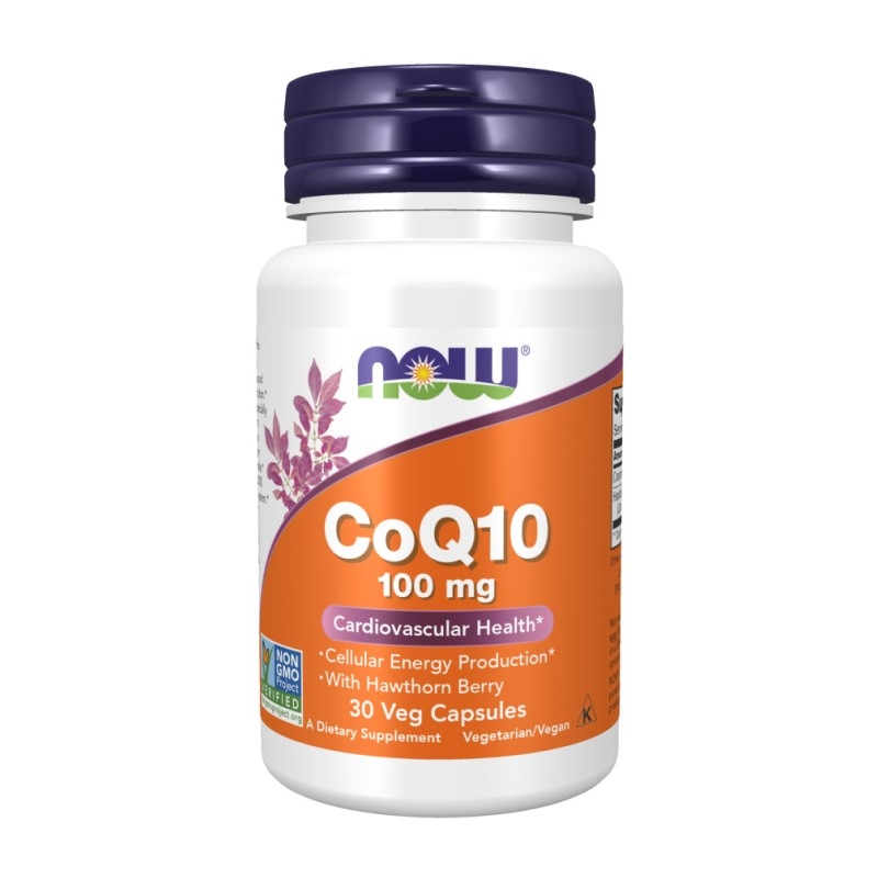 NOW Foods CoQ10 100 mg - 30 kaps.