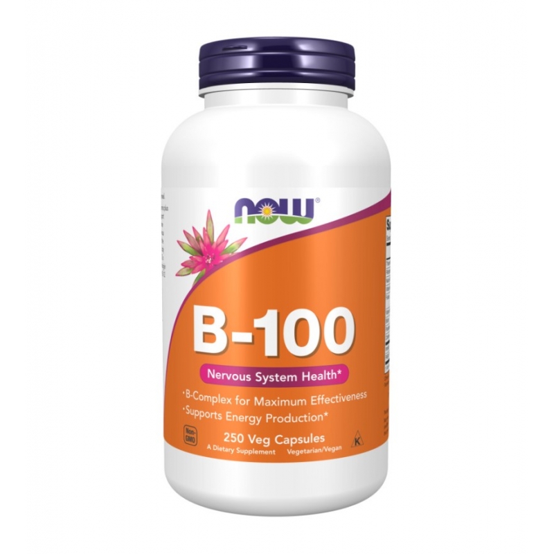 NOW FOODS B-100 250 vcaps.