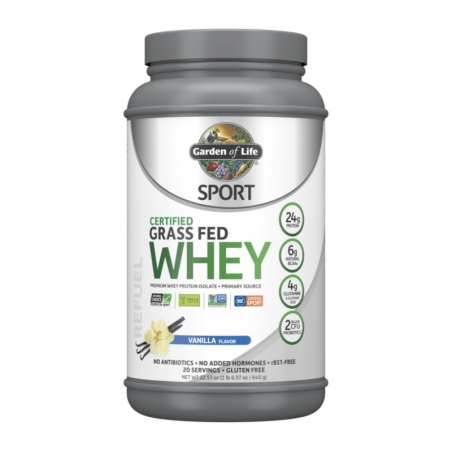 GARDEN OF LIFE Sport Certified Grass Fed Whey Protein 640 g
