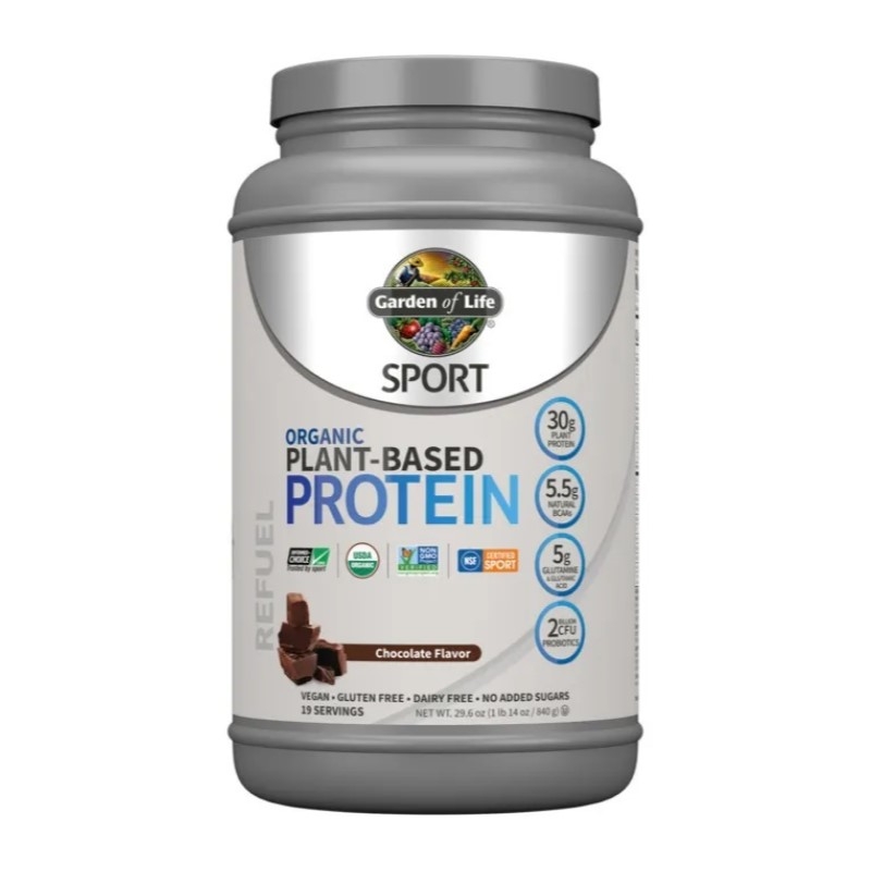 GARDEN OF LIFE Sport Organic Plant Based Protein 840 g Chocolate