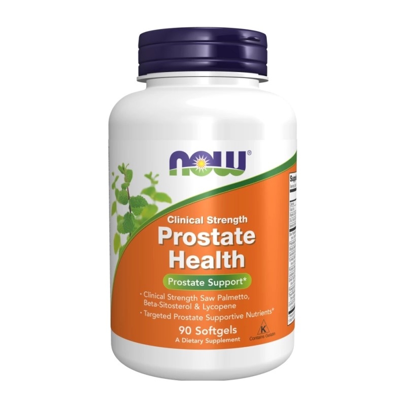 NOW FOODS Prostate Health Clinical 90 gels.