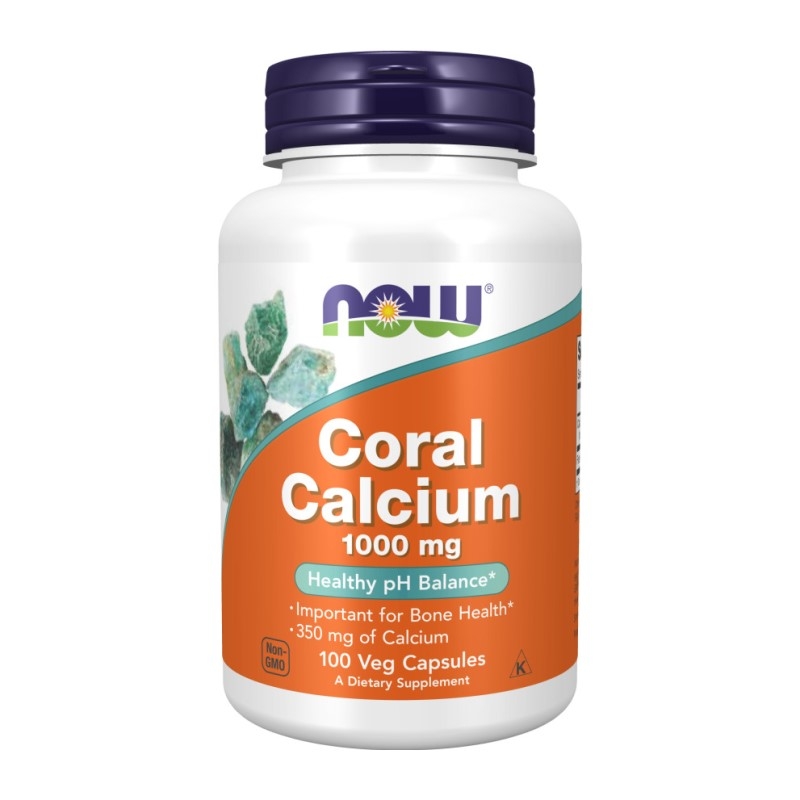 NOW FOODS Coral Calcium 1000mg 100 weg.kaps.