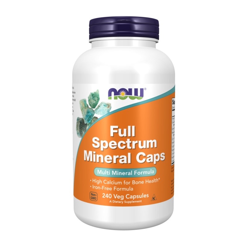 NOW Foods Full Spectrum Minerals Caps - 240 kaps.