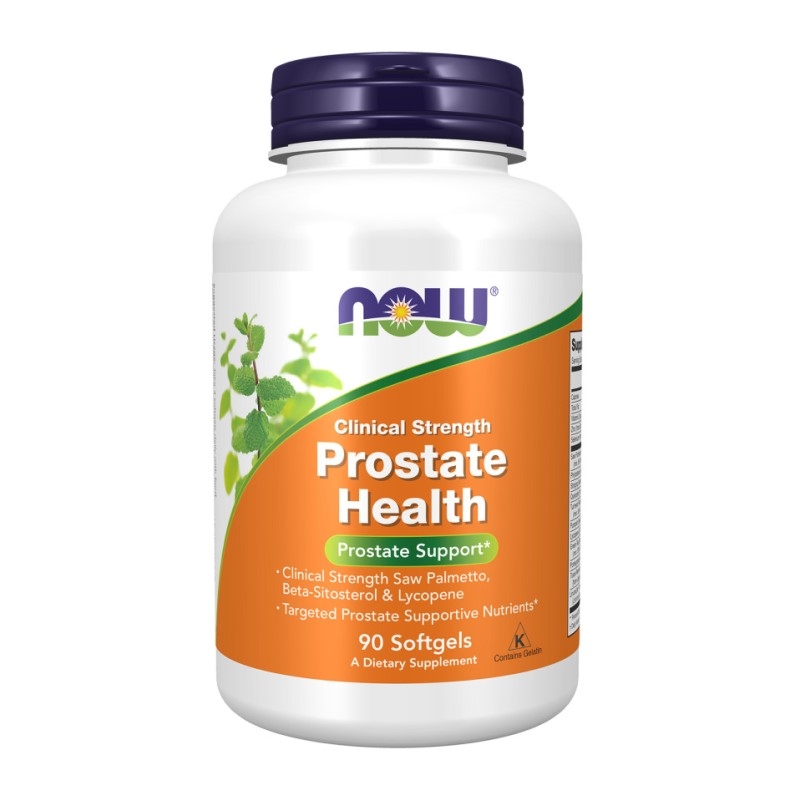 NOW FOODS Prostate Health Clinical 180 gels.