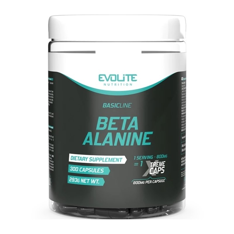 EVOLITE Beta Alanina 800 mg Xtreme 300 caps.