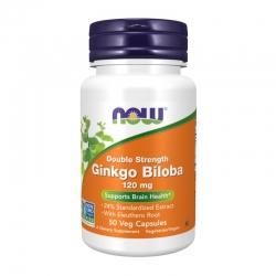 NOW Foods Ginkgo Biloba 120mg 50 weg.kaps.