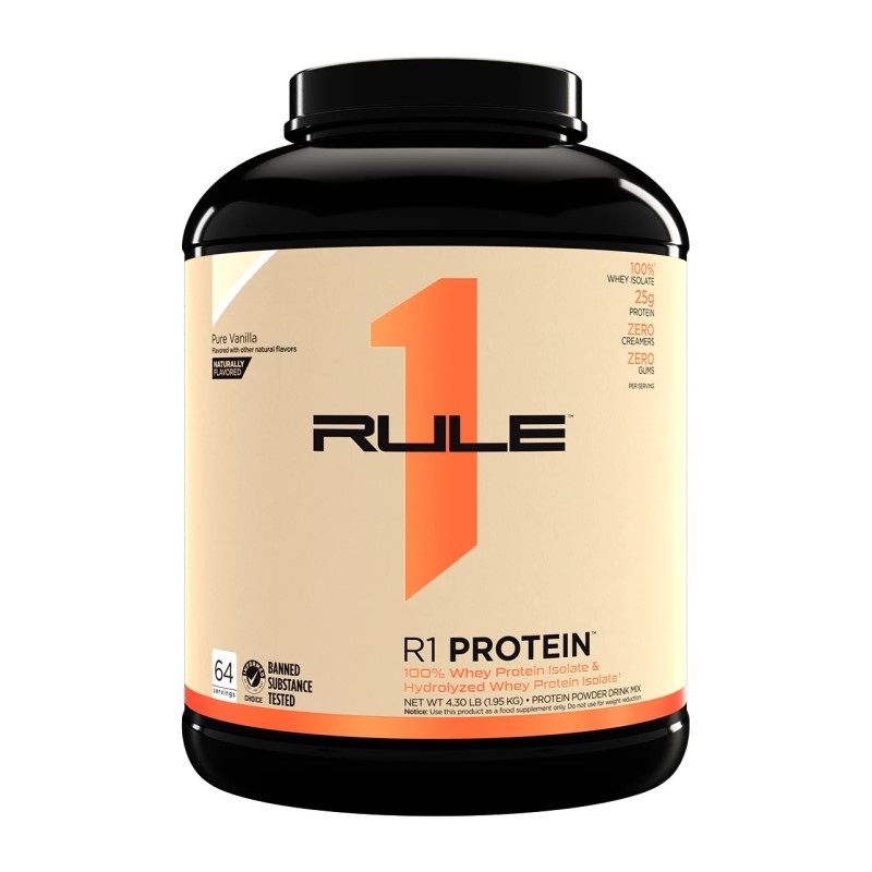 RULE R1 Protein 1,95 kg Naturally Vanilla