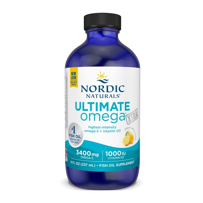 NORDIC NATURALS Ultimate Omega Xtra 3400 mg 237 ml Lemon