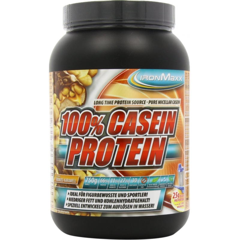 IRONMAXX 100% Casein Protein 750 g Czekolada