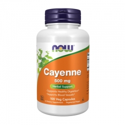 NOW FOODS Cayenne 500 mg 100 veg caps.