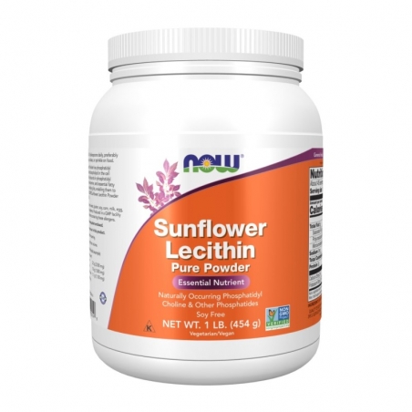 NOW FOODS Sunflower Lecitin Powder 454 g