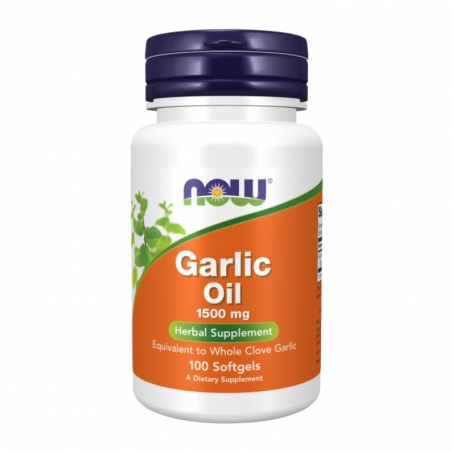 NOW FOODS Garlic Oil 1500 mg 100 softgels