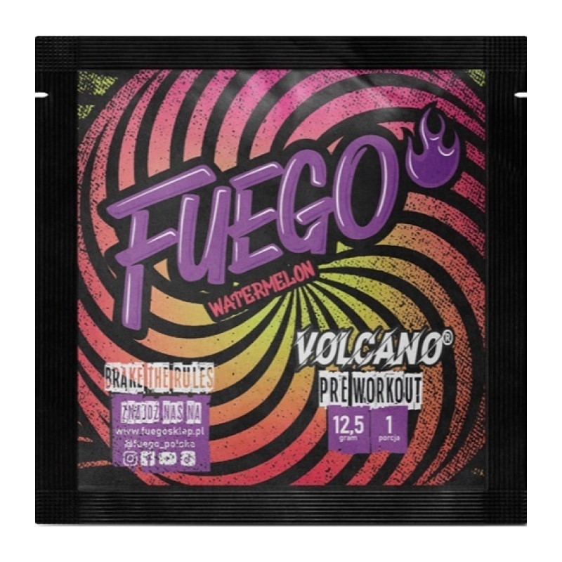 FUEGO Volcano Pre Workout 12,5 g saszetka