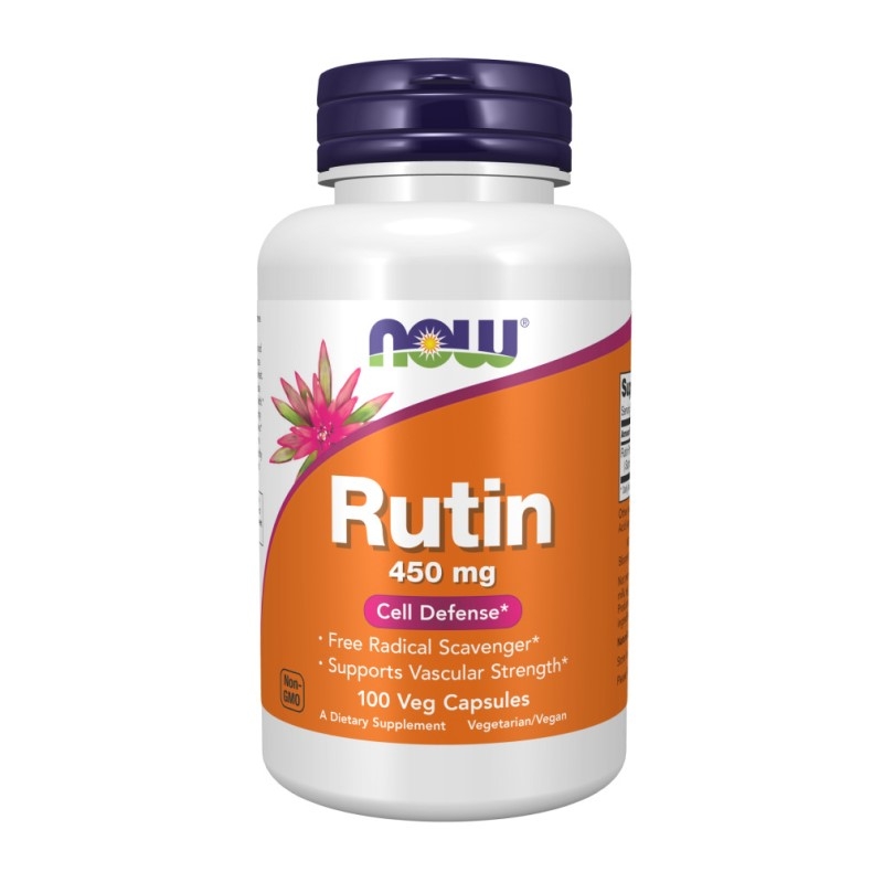 NOW FOODS Rutin 450 mg 100 vcaps.