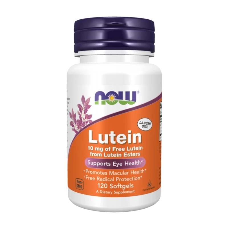 NOW FOODS Lutein 10 mg 120 softgels
