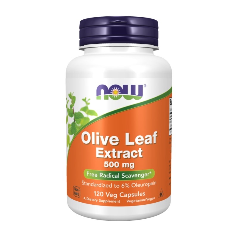 NOW FOODS Olive Leaf Extract 500mg 120 weg.kaps.